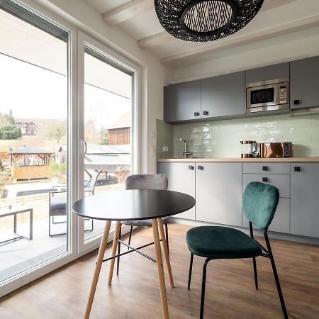 Neues Ferienhaus Kurort Gohrisch Esterno foto