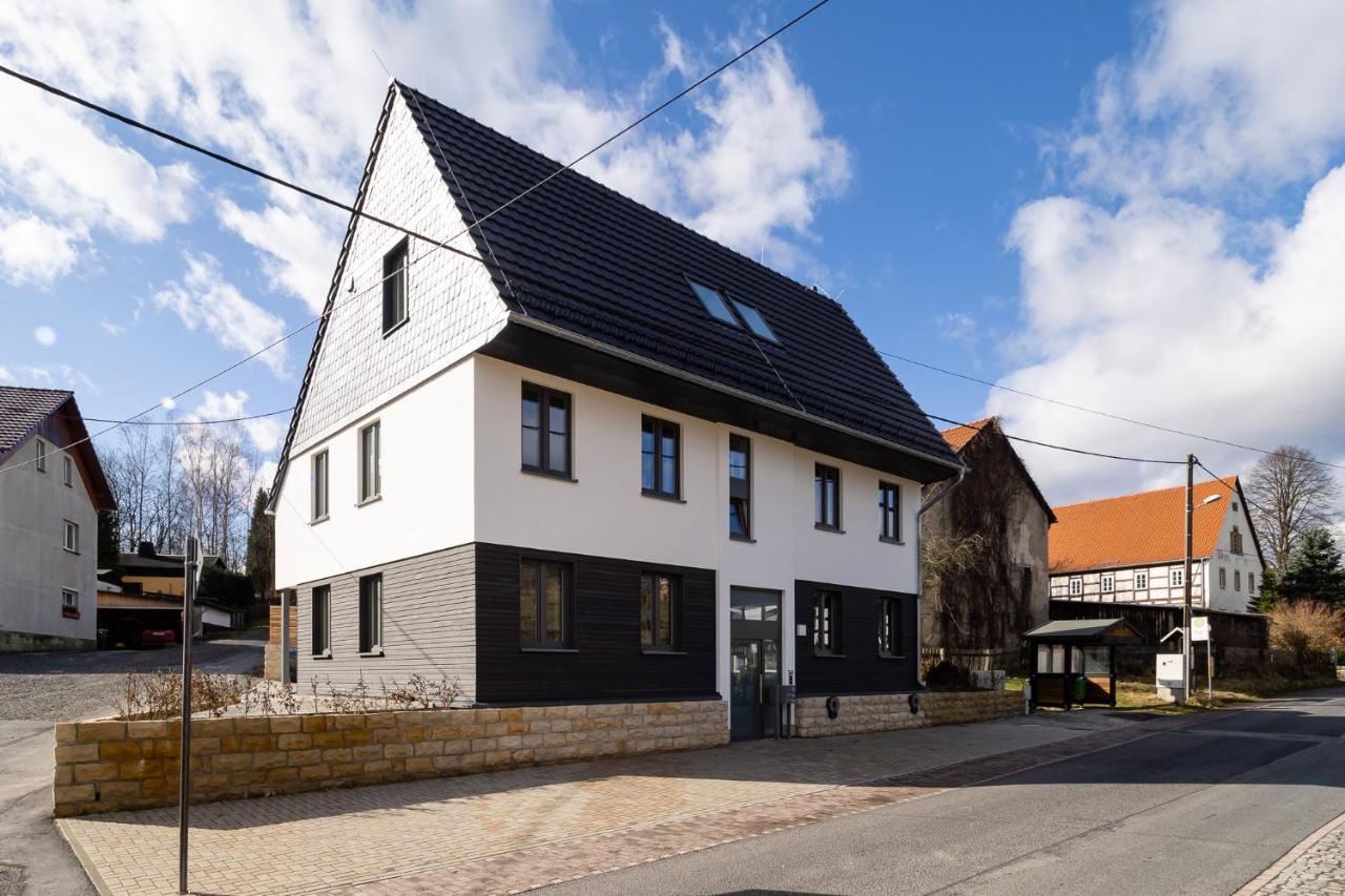 Neues Ferienhaus Kurort Gohrisch Esterno foto